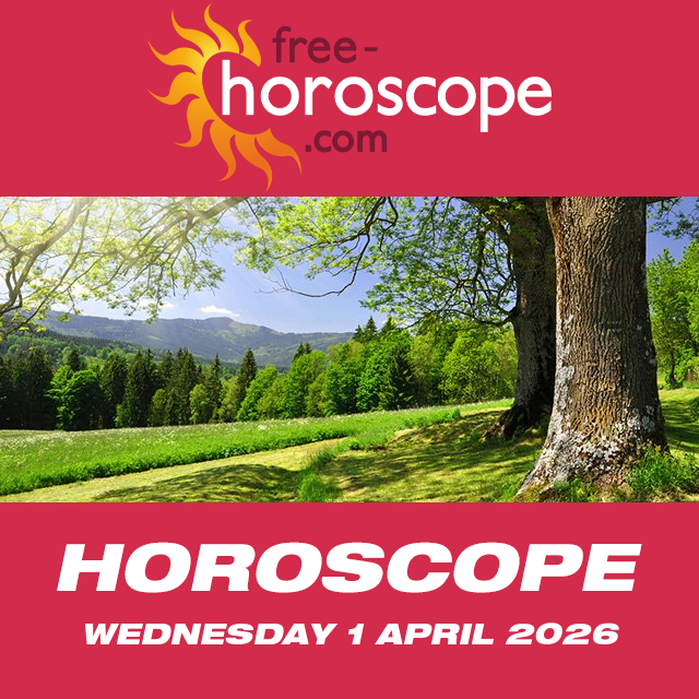Aquarius's daily horoscope for April 01, 2026