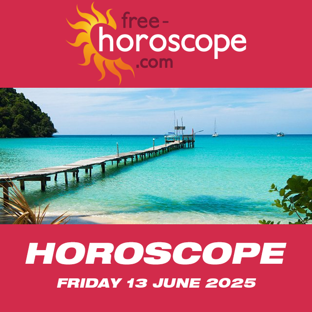 Libra's daily horoscope for June 13, 2025