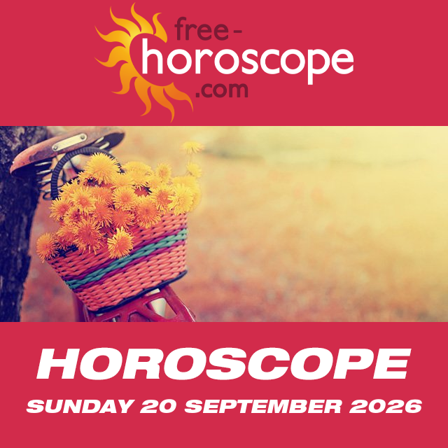 Pisces's daily horoscope for September 20, 2026