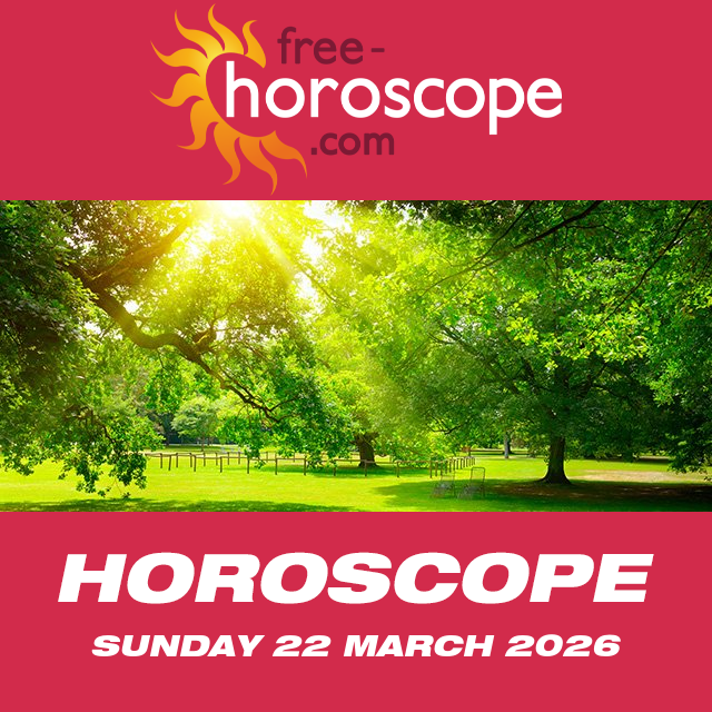 Libra's daily horoscope for March 22, 2026