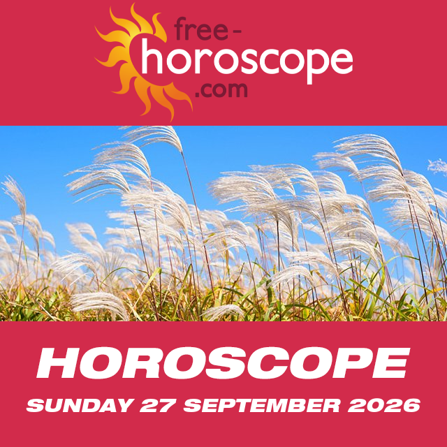 Libra's daily horoscope for September 27, 2026