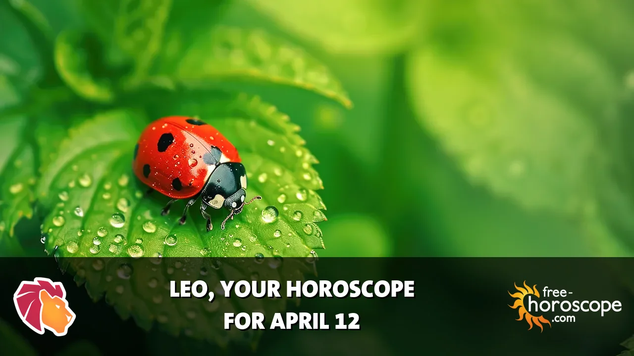 Horoscope Leo - Sunday, April 12, 2026