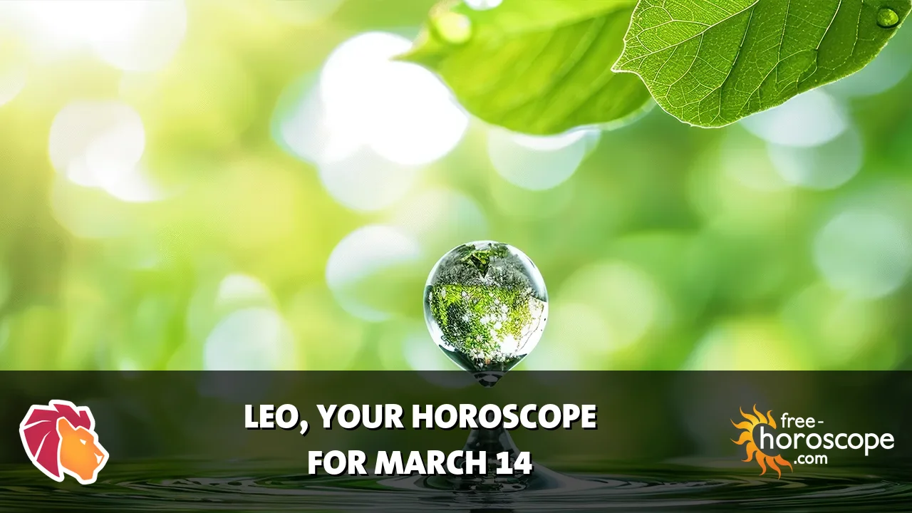 Horoscope Leo - Saturday, March 14, 2026