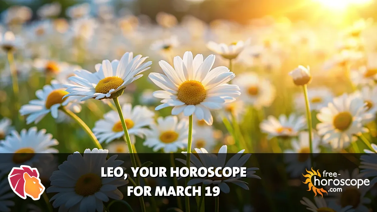 Horoscope Leo - Thursday, March 19, 2026