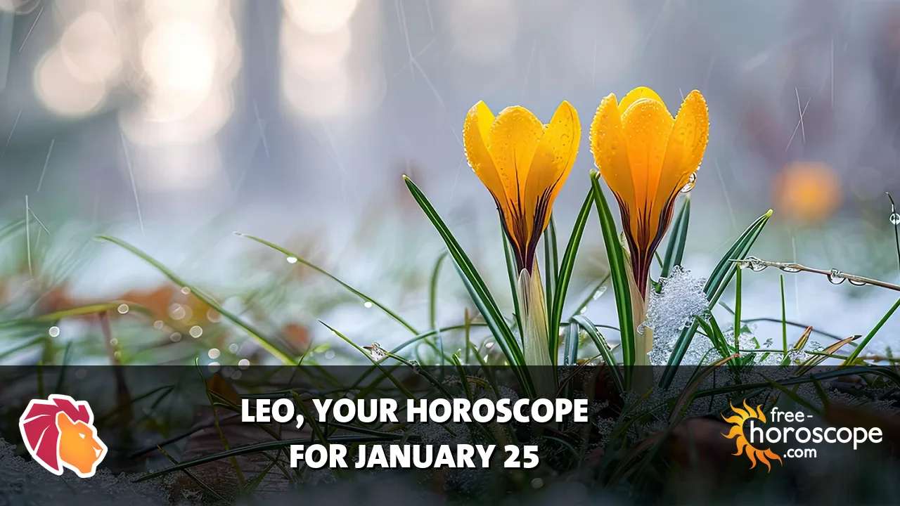 Horoscope Leo - Sunday, January 25, 2026
