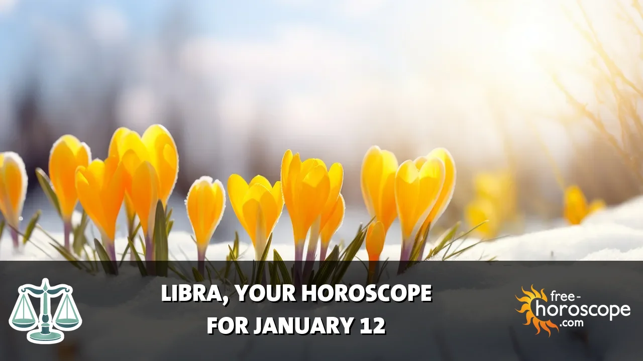 Horoscope Libra - Monday, January 12, 2026