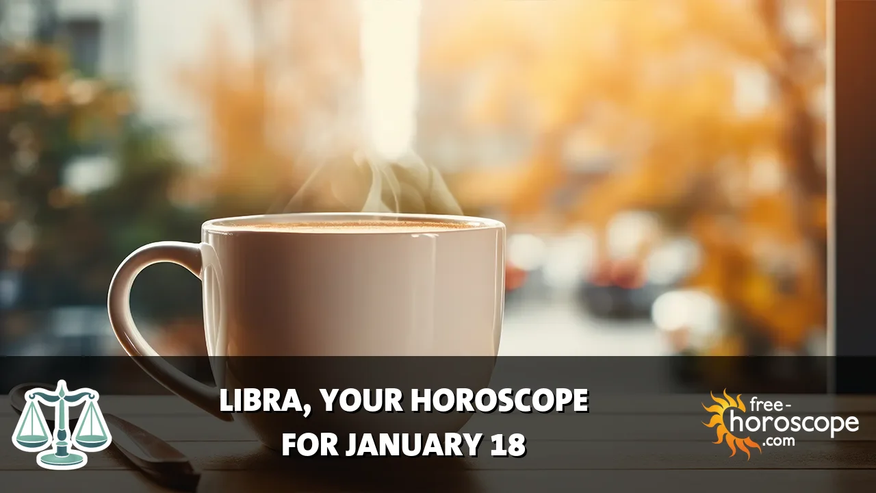 Horoscope Libra - Sunday, January 18, 2026