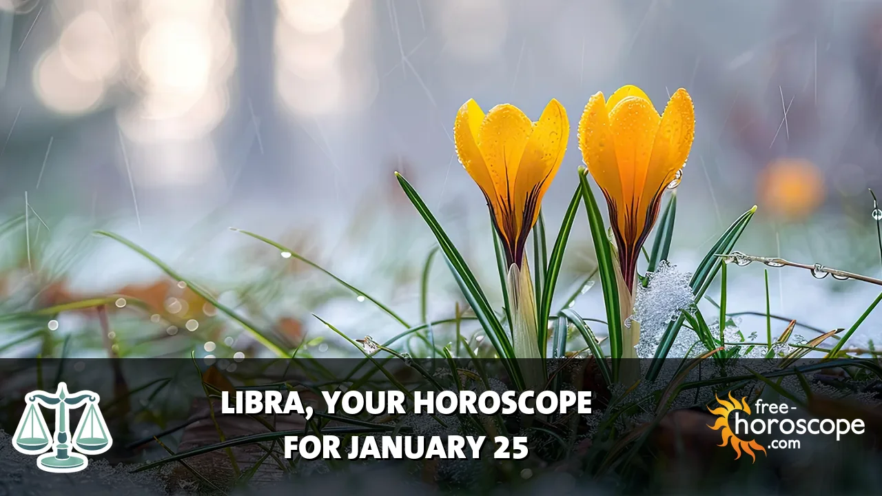 Horoscope Libra - Sunday, January 25, 2026