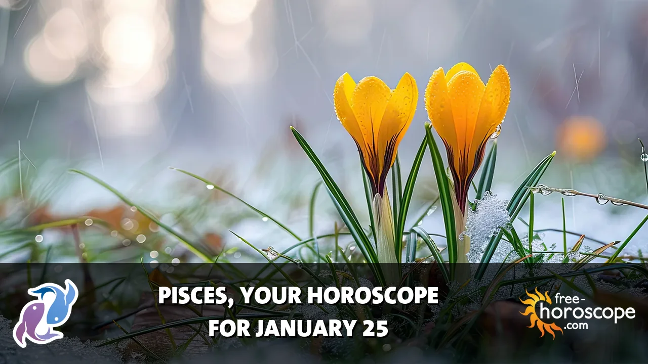 Horoscope Pisces - Sunday, January 25, 2026