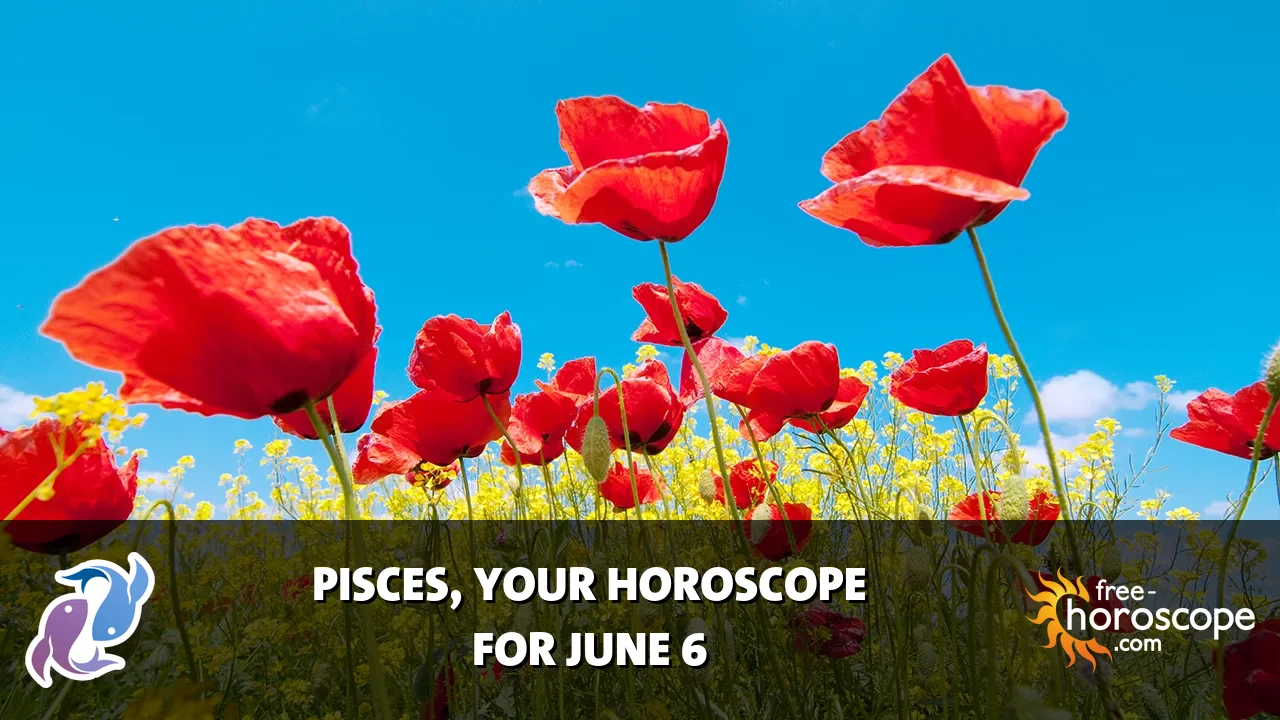 Horoscope for Pisces du Sunday, June 7, 2026
