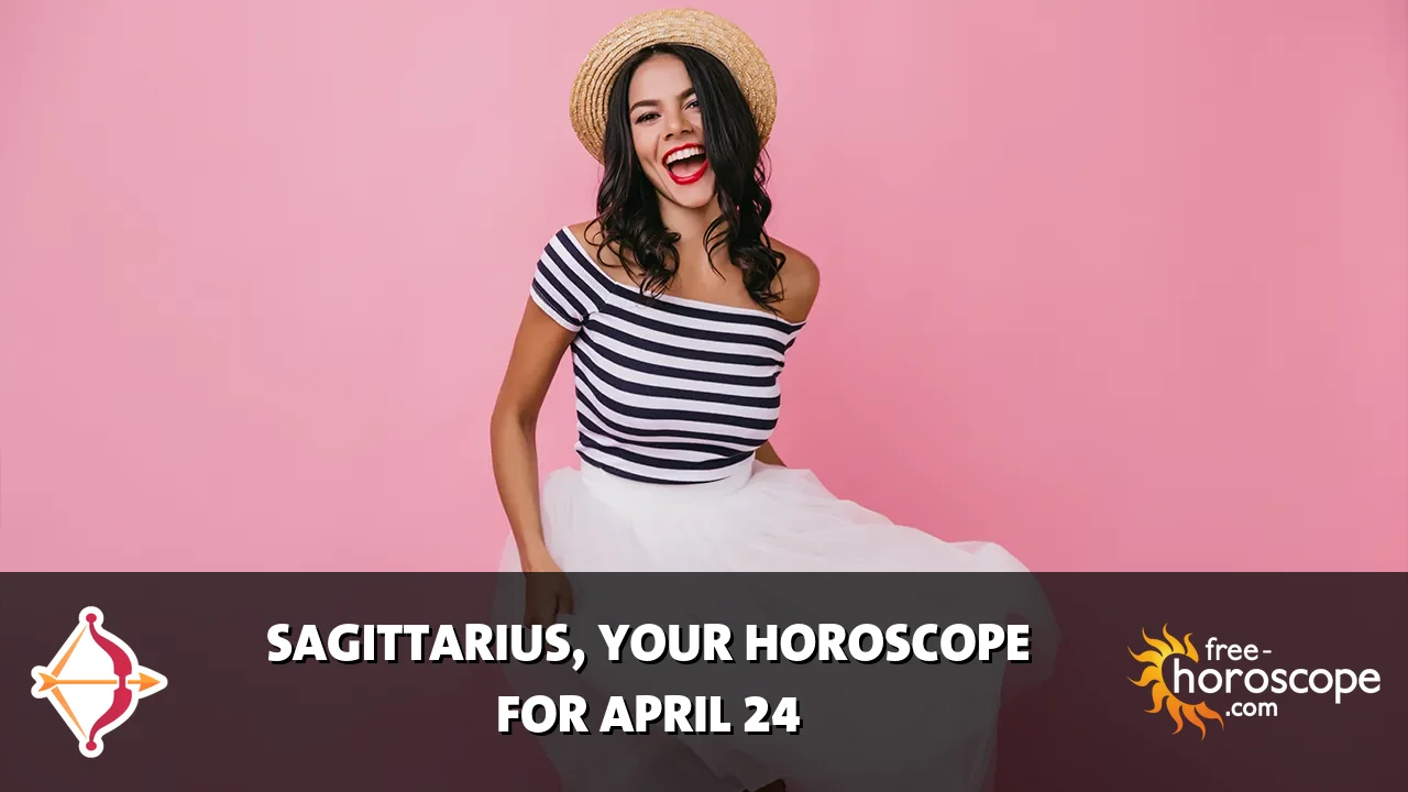 Horoscope Sagittarius - Friday, April 24, 2026