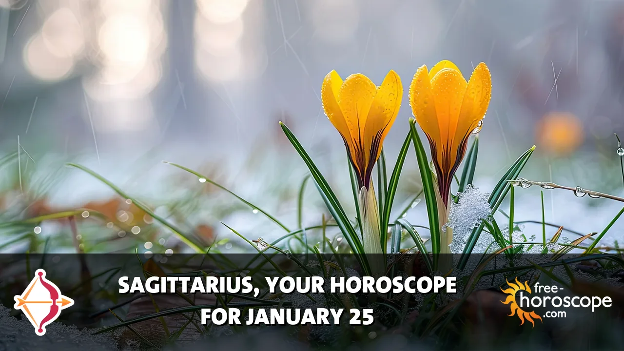 Horoscope Sagittarius - Sunday, January 25, 2026