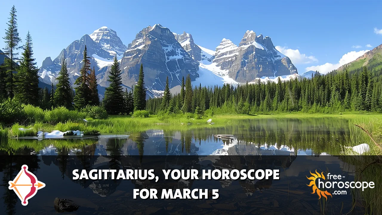 Horoscope Sagittarius - Thursday, March 5, 2026