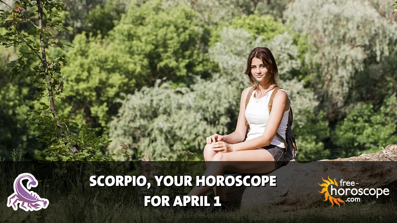 Horoscope Scorpio - Wednesday, April 1, 2026