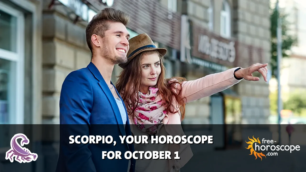 Horoscope Scorpio - Thursday, October 1, 2026