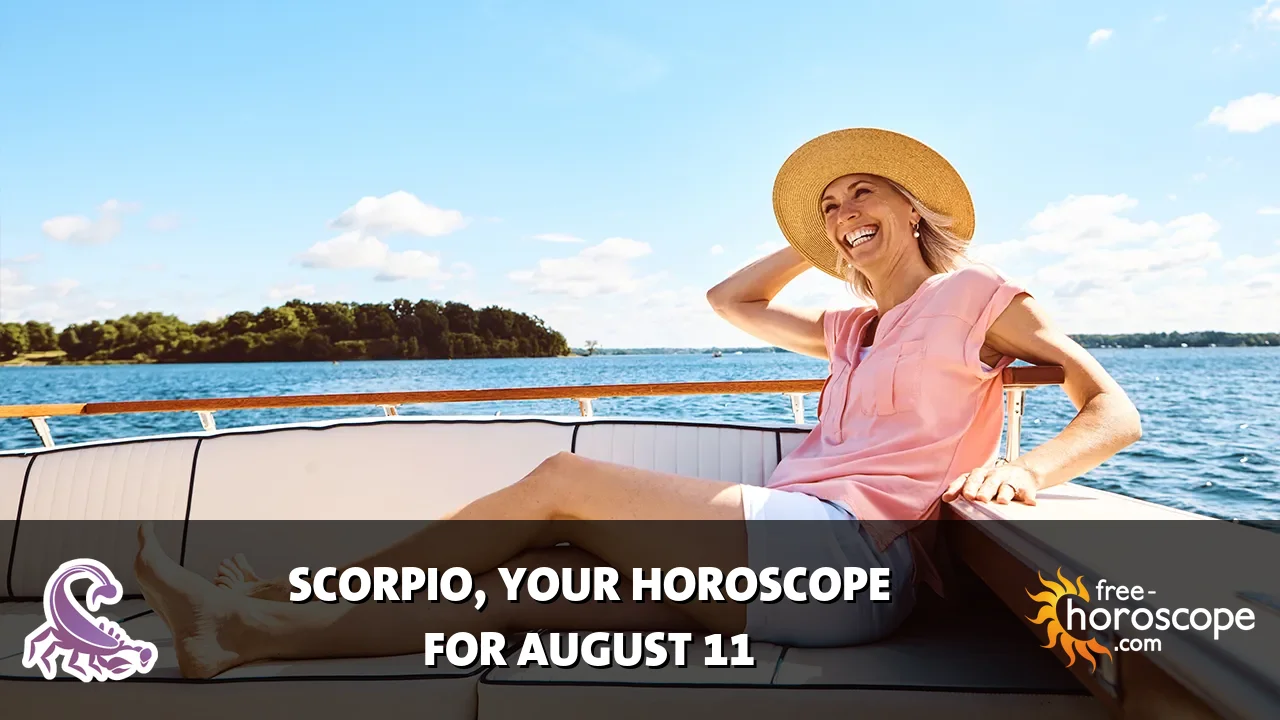 Horoscope Scorpio - Tuesday, August 11, 2026