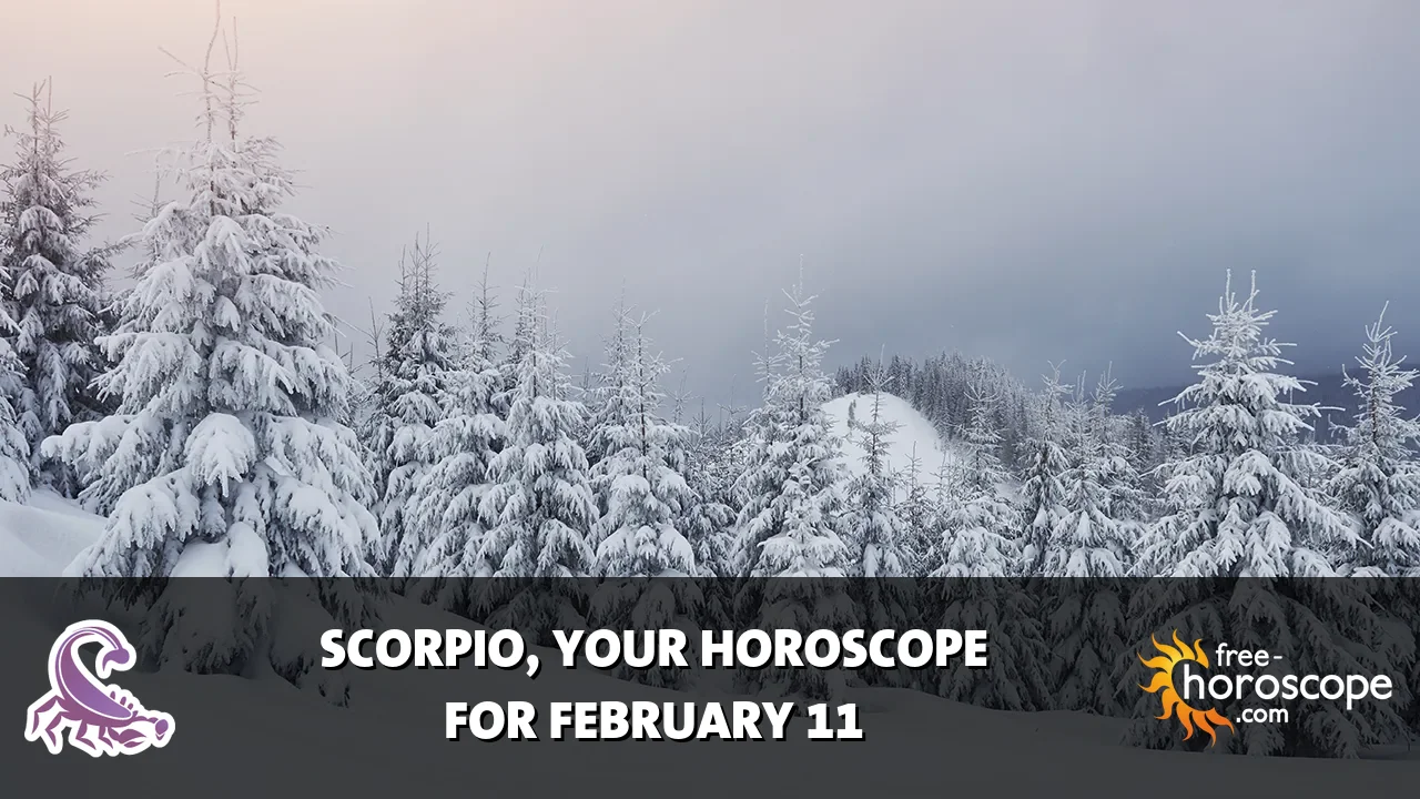 Horoscope Scorpio - Wednesday, February 11, 2026