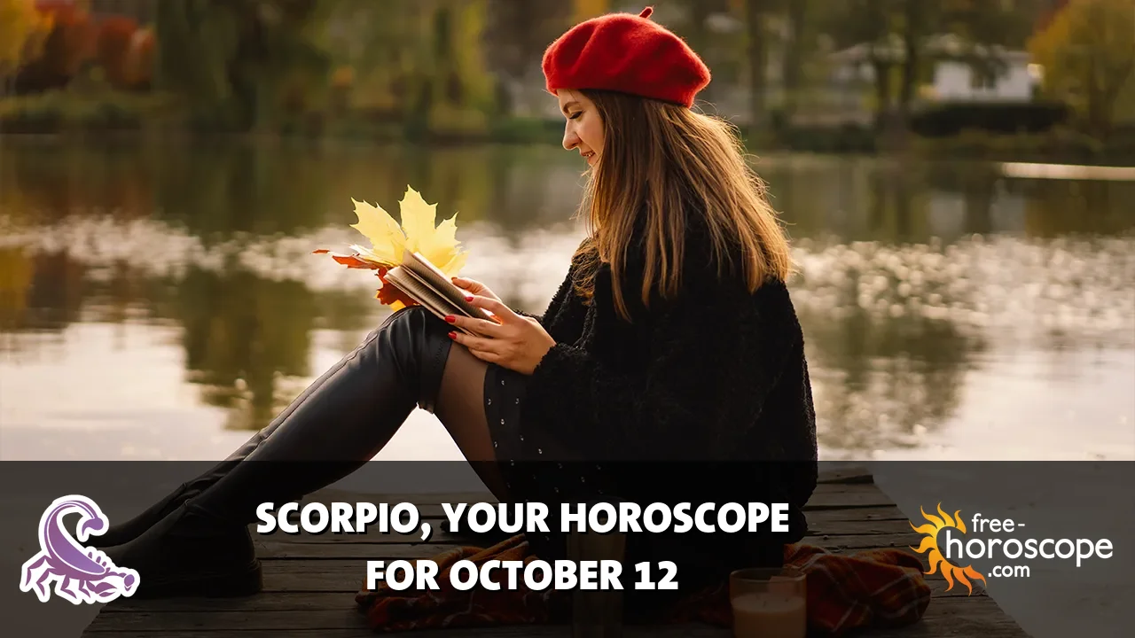 Horoscope Scorpio - Monday, October 12, 2026