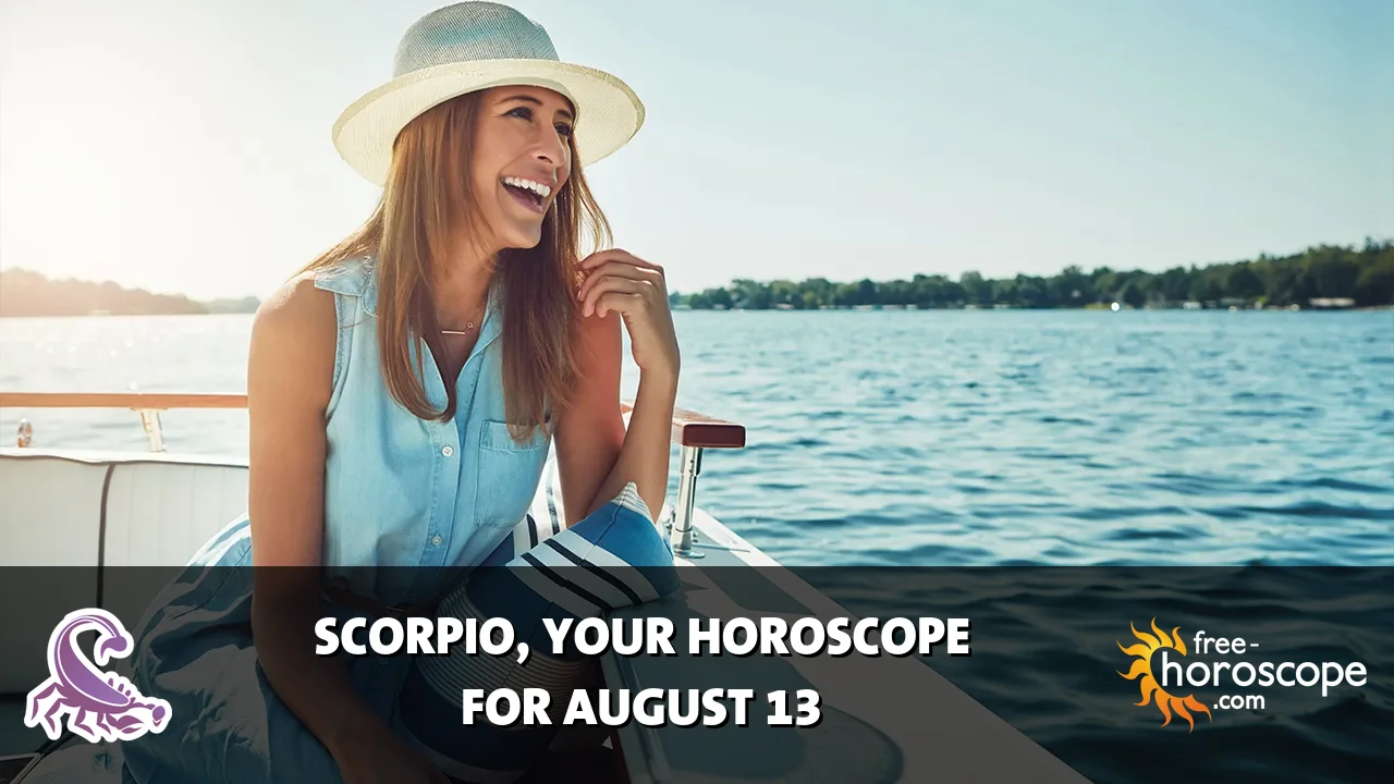 Horoscope Scorpio - Thursday, August 13, 2026