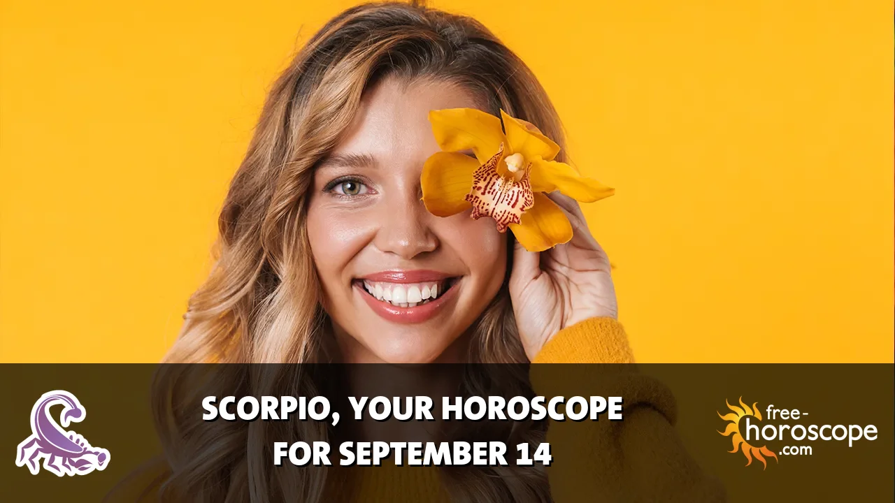 Horoscope Scorpio - Monday, September 14, 2026