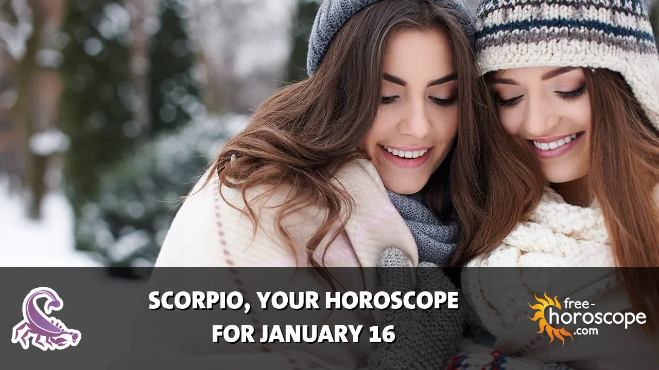 Horoscope Scorpio - Friday, January 16, 2026