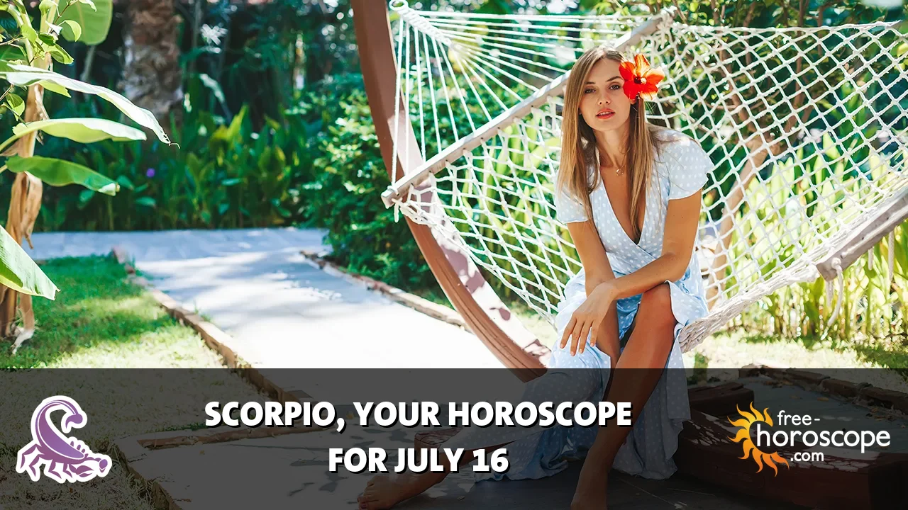 Horoscope Scorpio - Thursday, July 16, 2026
