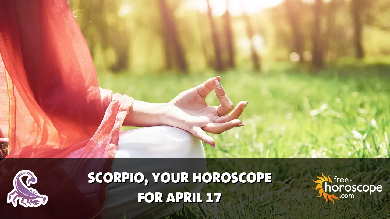 Horoscope Scorpio - Friday, April 17, 2026