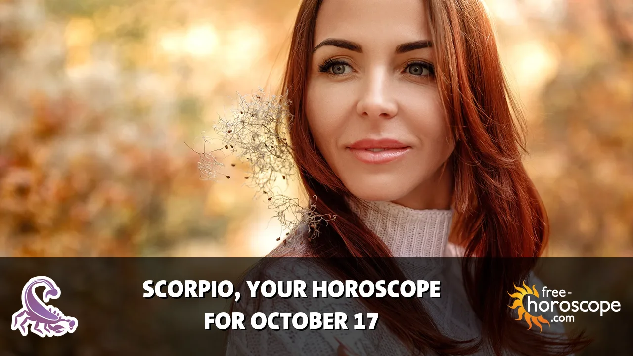 Horoscope Scorpio - Saturday, October 17, 2026
