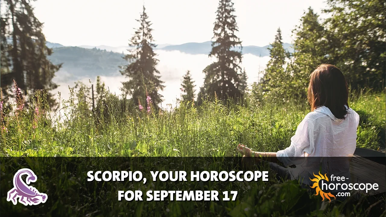 Horoscope Scorpio - Thursday, September 17, 2026