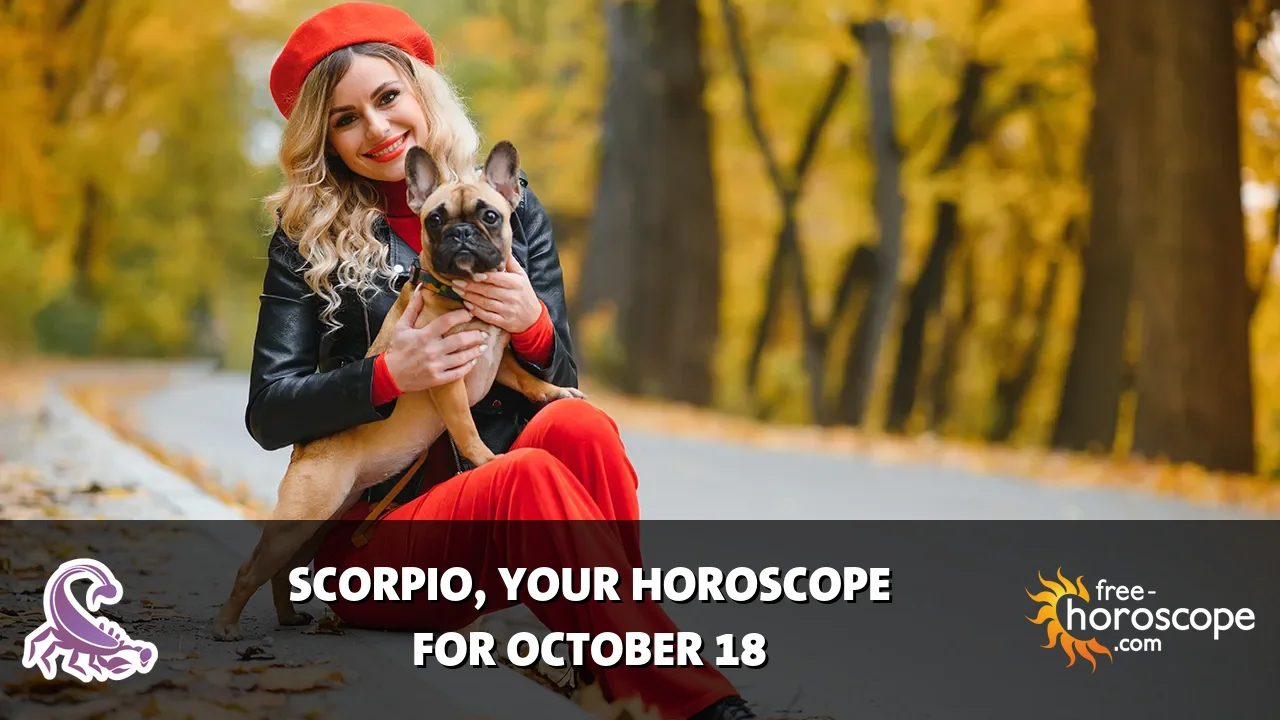 Horoscope Scorpio - Sunday, October 18, 2026