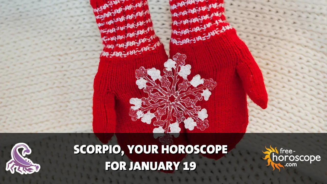 Horoscope Scorpio - Monday, January 19, 2026