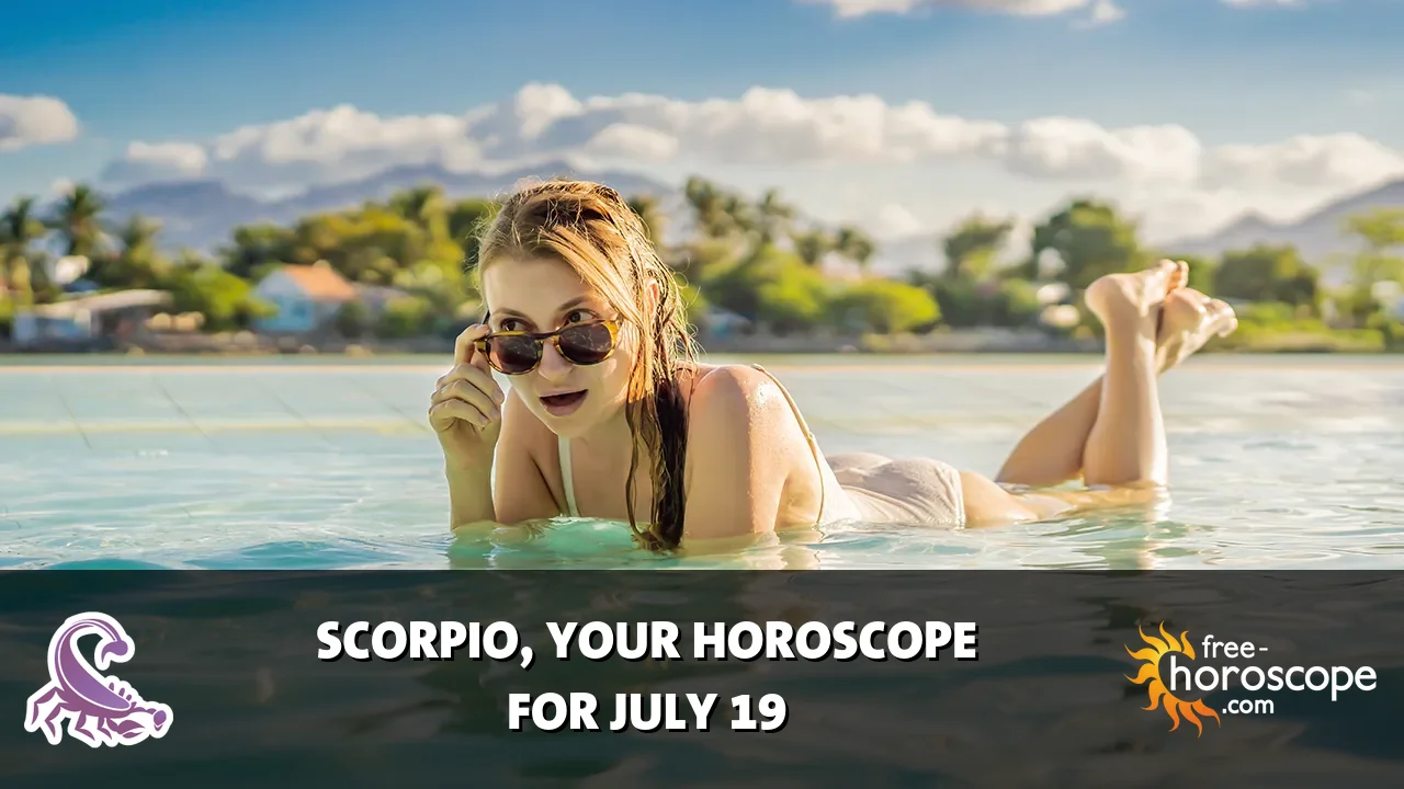 Horoscope Scorpio - Sunday, July 19, 2026