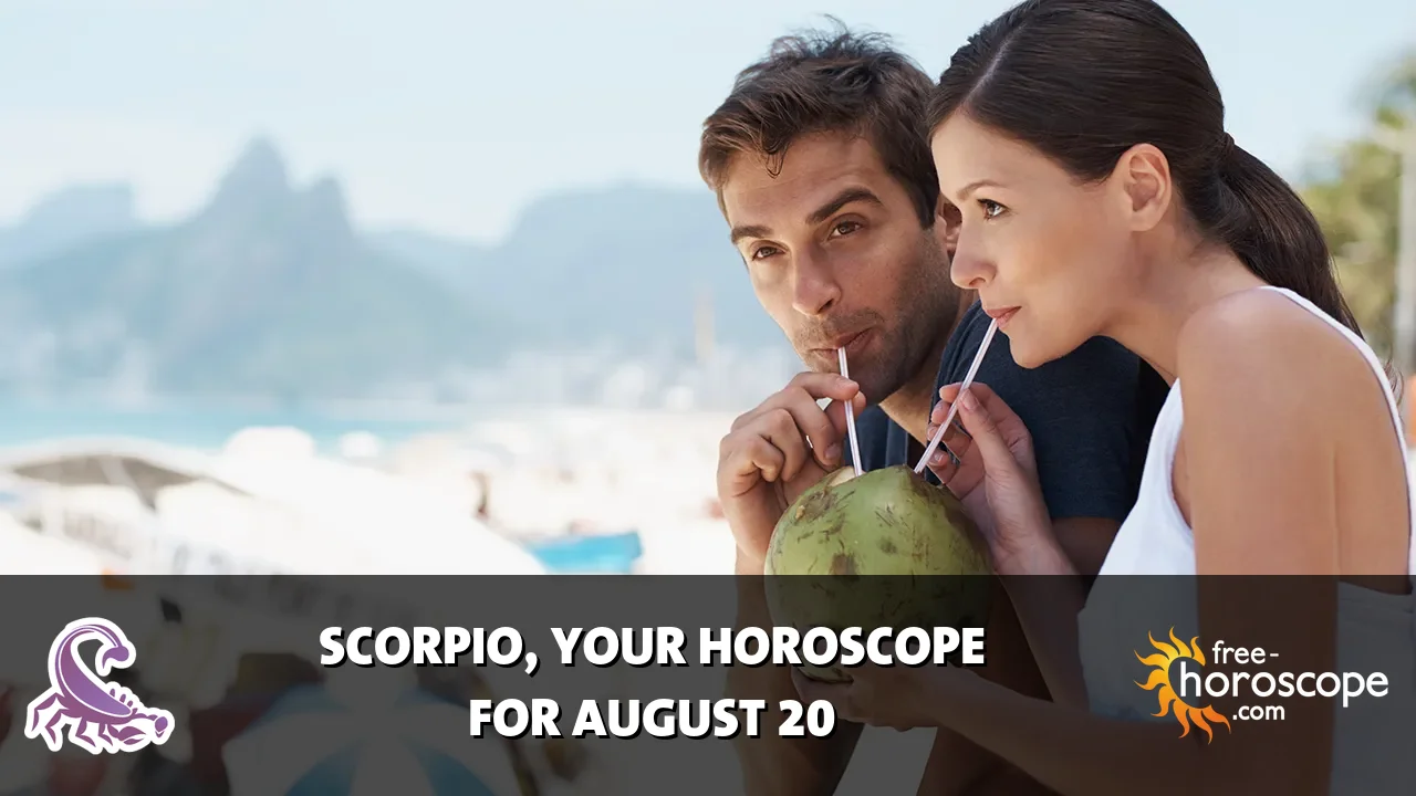 Horoscope Scorpio - Thursday, August 20, 2026