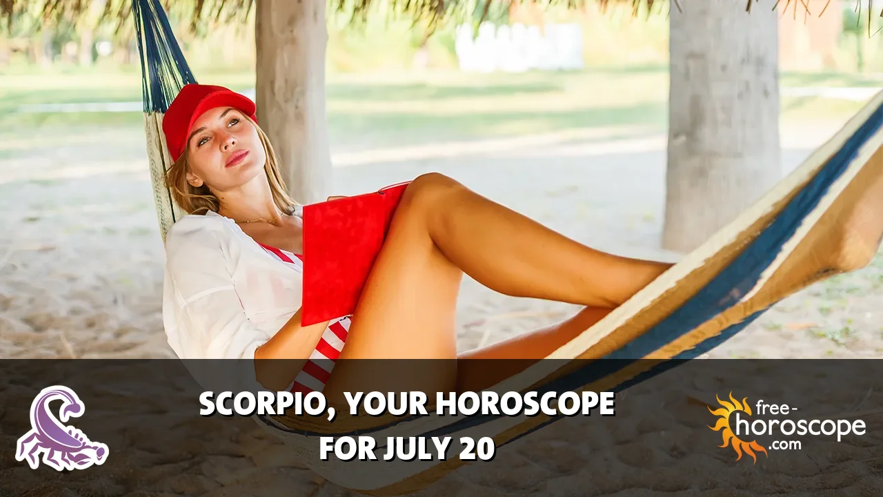 Horoscope Scorpio - Monday, July 20, 2026
