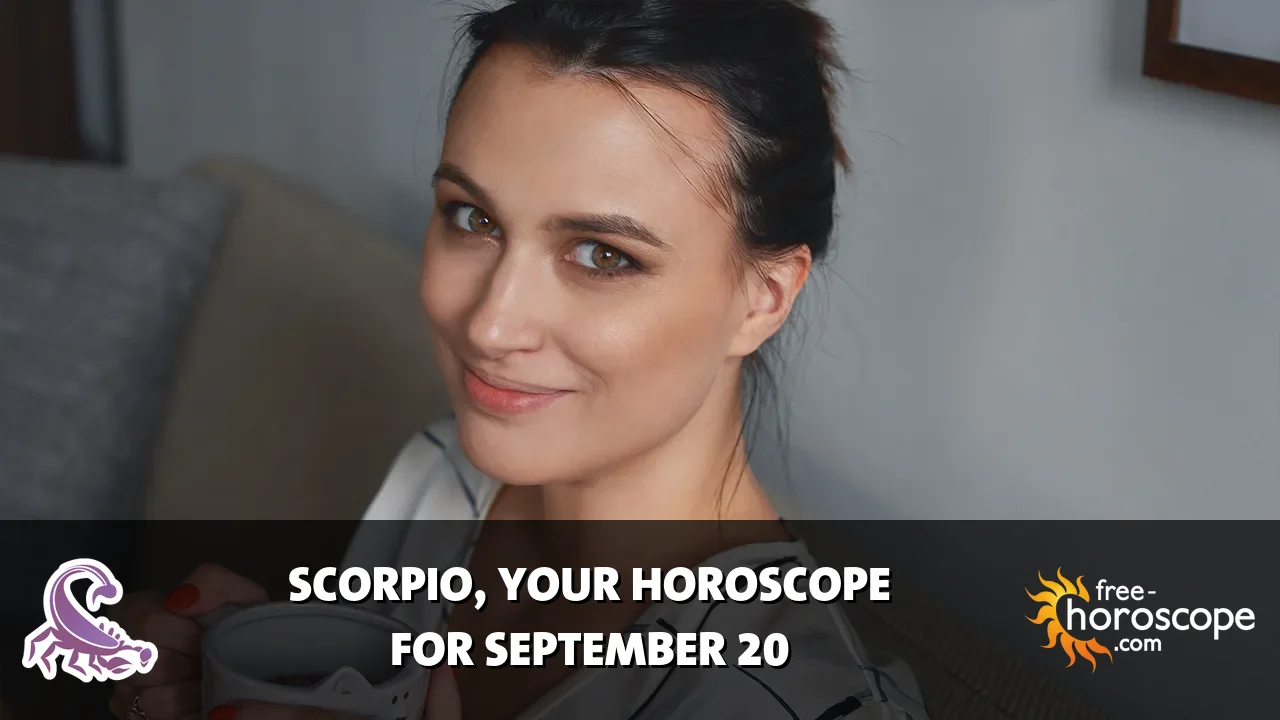 Horoscope Scorpio - Sunday, September 20, 2026