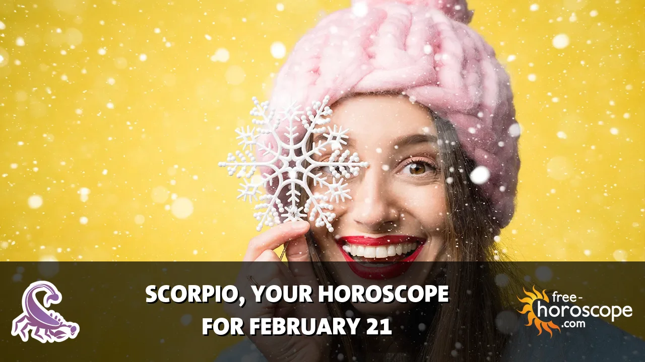 Horoscope Scorpio - Saturday, February 21, 2026