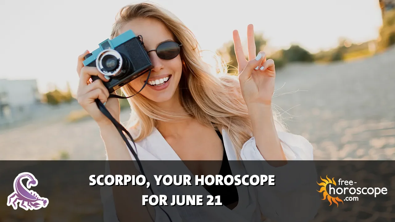 Horoscope Scorpio - Sunday, June 21, 2026