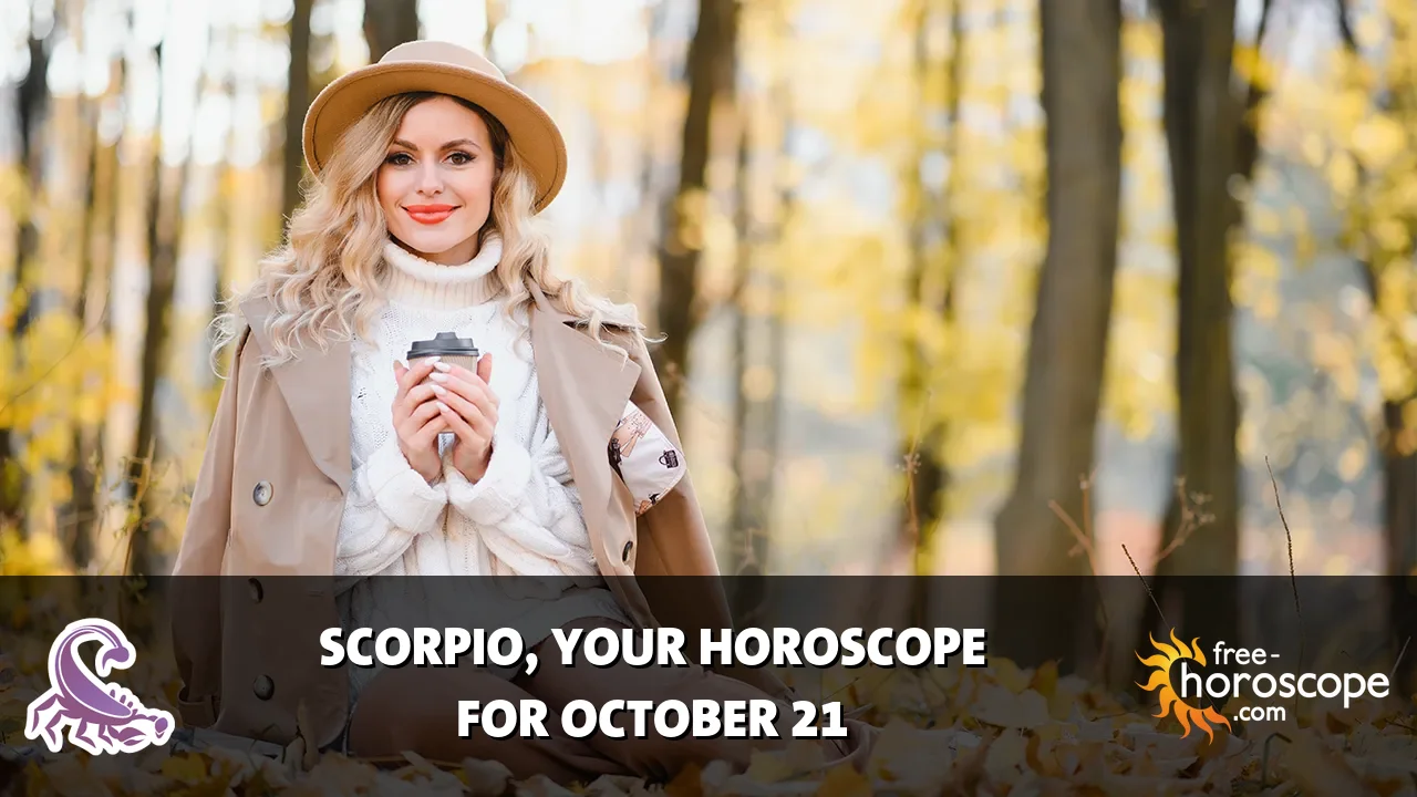 Horoscope Scorpio - Wednesday, October 21, 2026