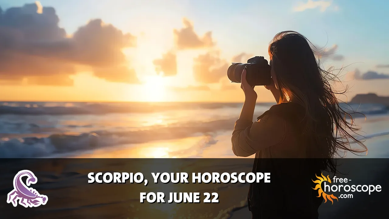 Horoscope Scorpio - Monday, June 22, 2026