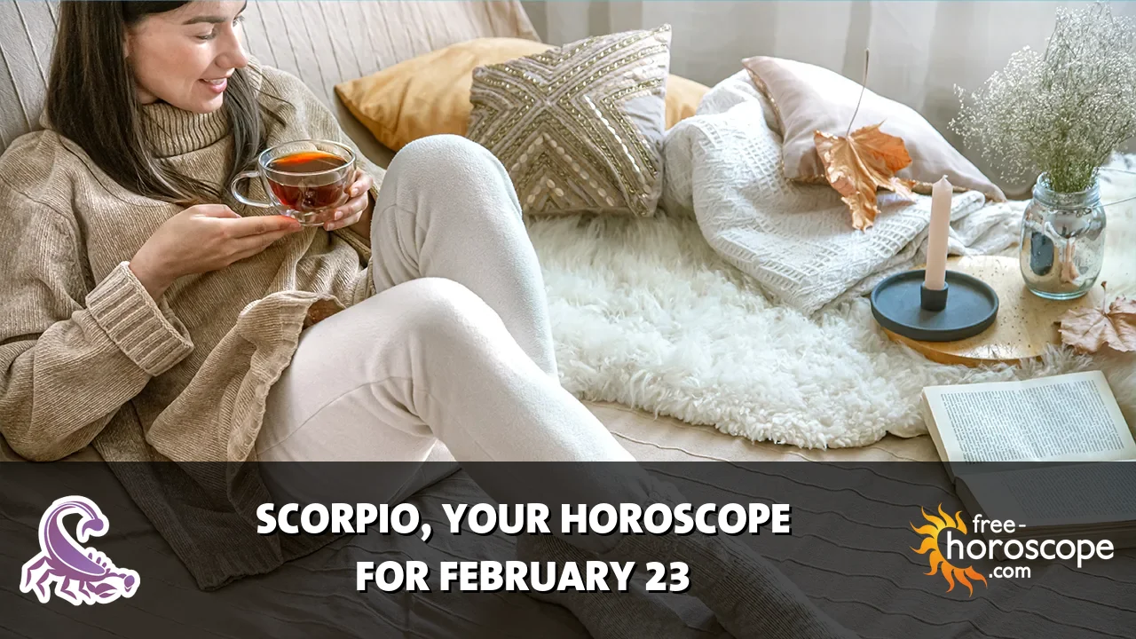 Horoscope Scorpio - Monday, February 23, 2026