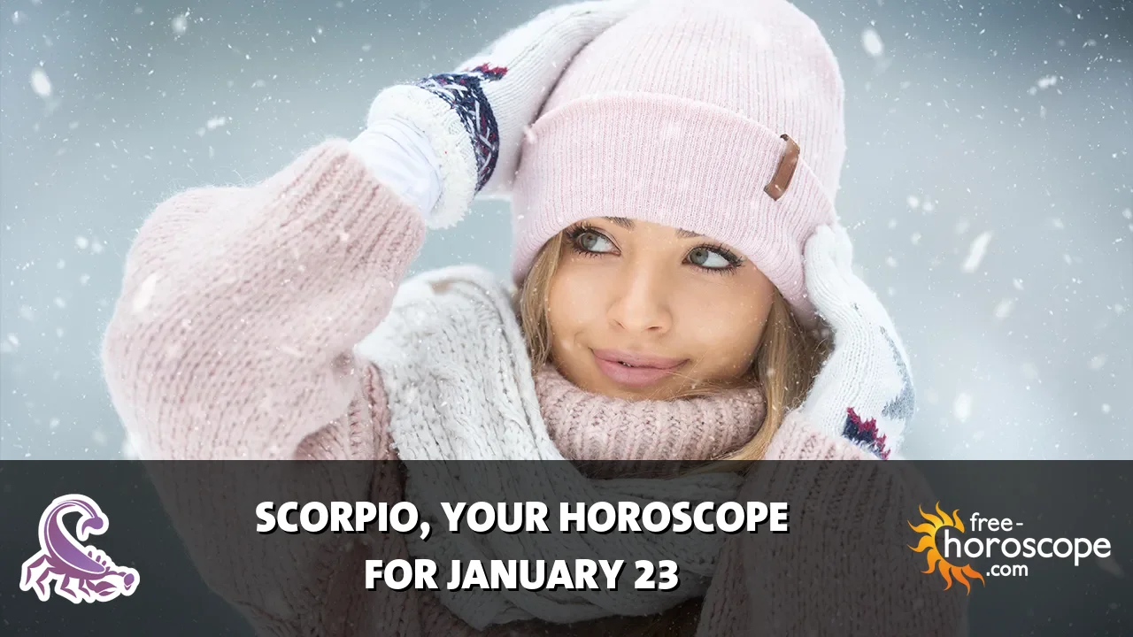 Horoscope Scorpio - Friday, January 23, 2026