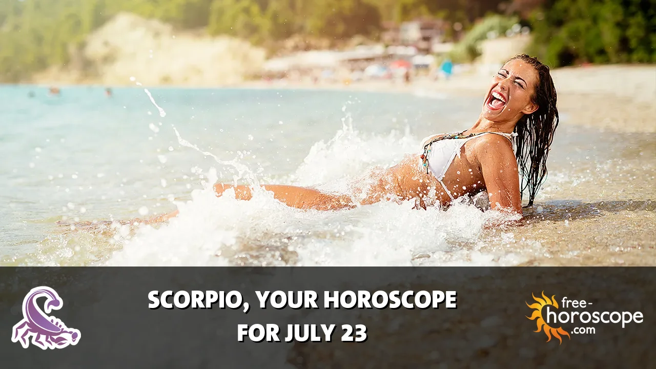 Horoscope Scorpio - Thursday, July 23, 2026