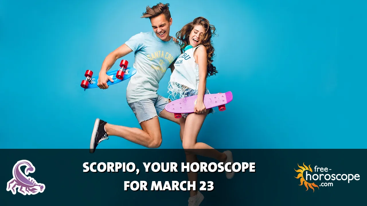 Horoscope Scorpio - Monday, March 23, 2026