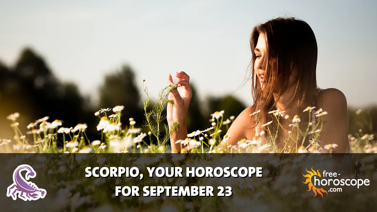 Horoscope Scorpio - Wednesday, September 23, 2026