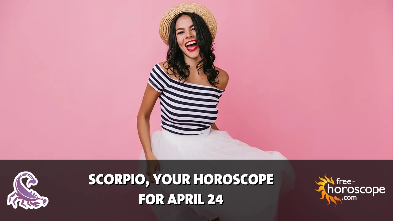 Horoscope Scorpio - Friday, April 24, 2026