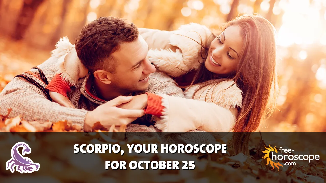 Horoscope Scorpio - Sunday, October 25, 2026