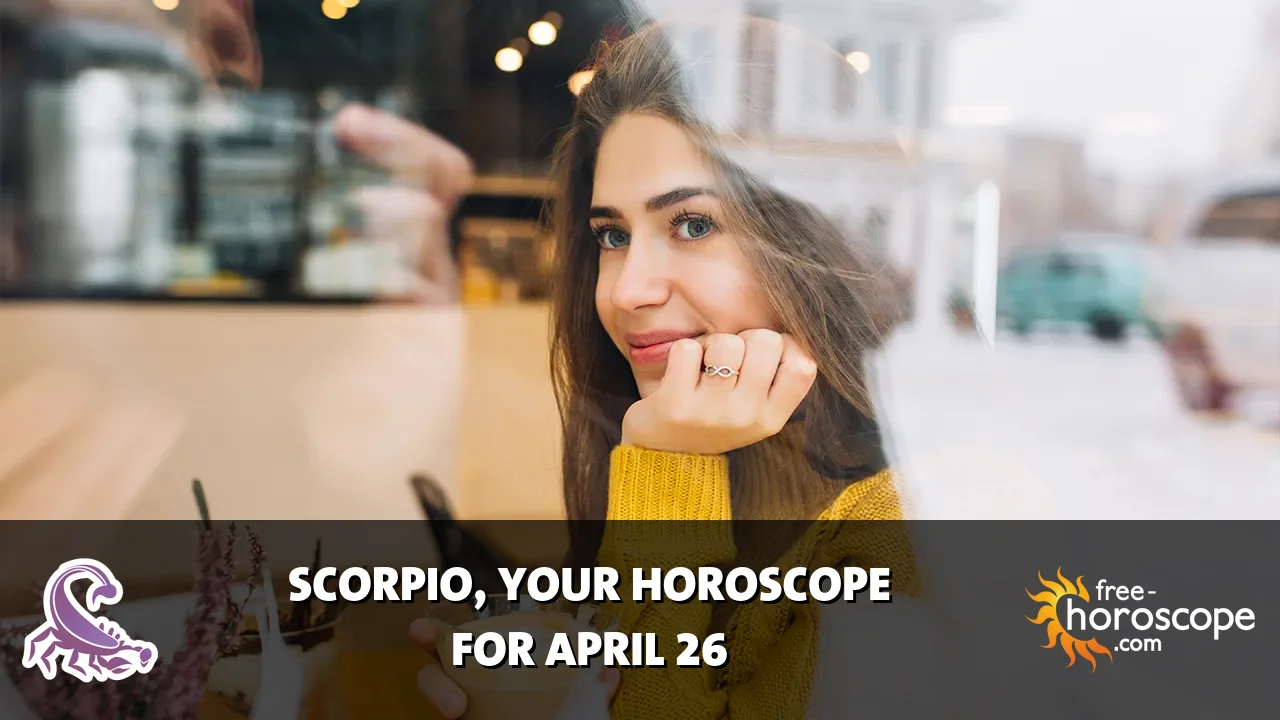 Horoscope Scorpio - Sunday, April 26, 2026