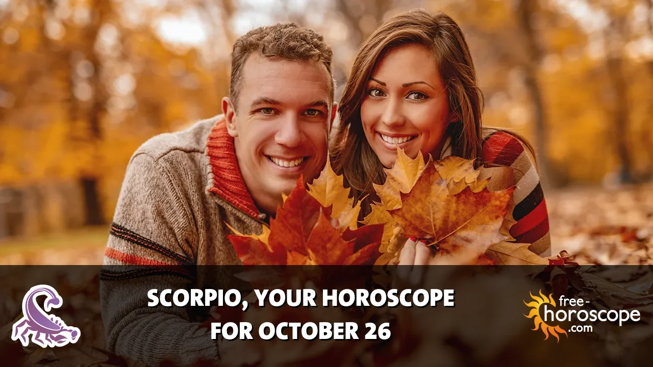 Horoscope Scorpio - Monday, October 26, 2026