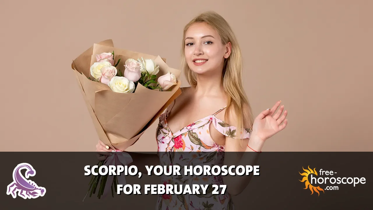 Horoscope Scorpio - Friday, February 27, 2026