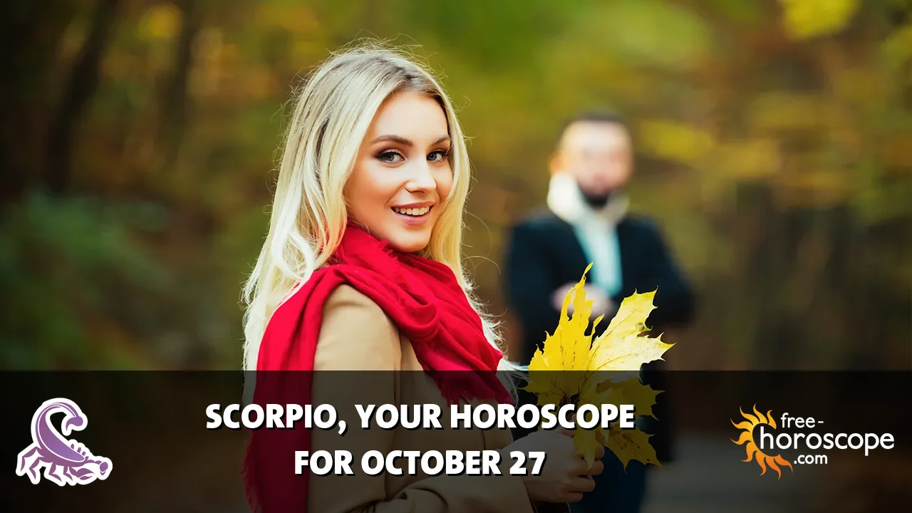 Horoscope Scorpio - Tuesday, October 27, 2026